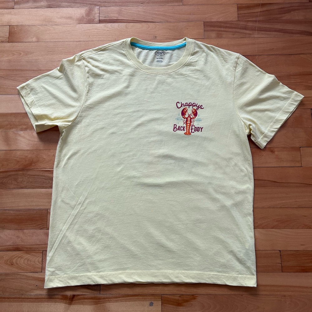 Chaps yellow tshirt